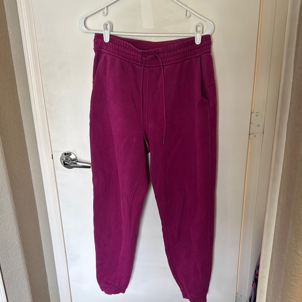 Lululemon Magenta Purple Scuba Pants
